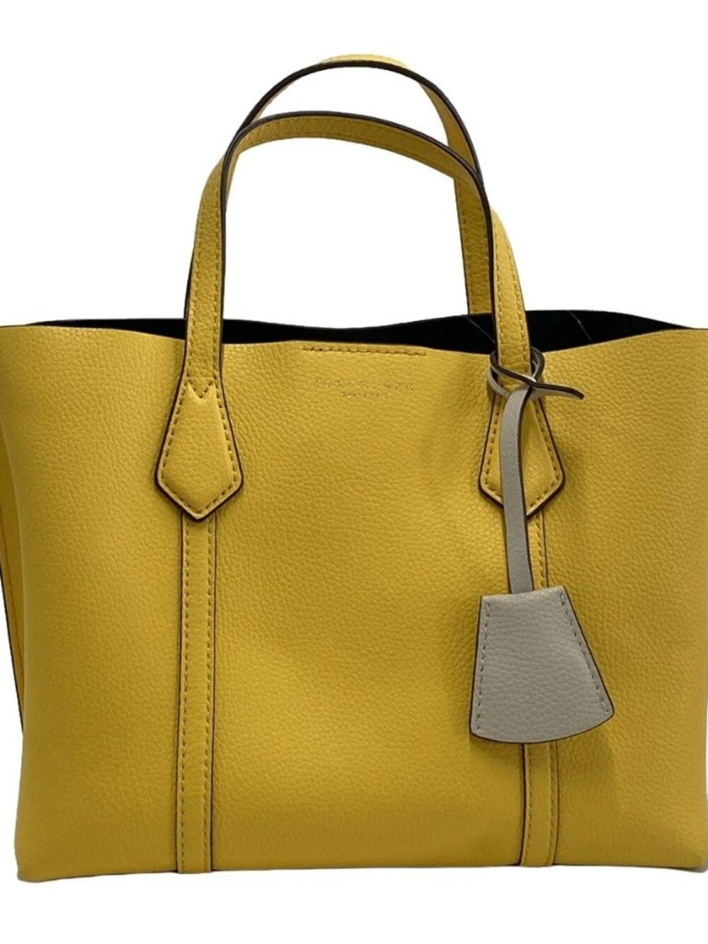 TORY BURCH Yellow Leather Handbag